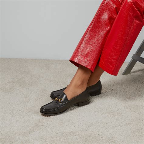 gucci flats loafers|classic Gucci loafers women's.